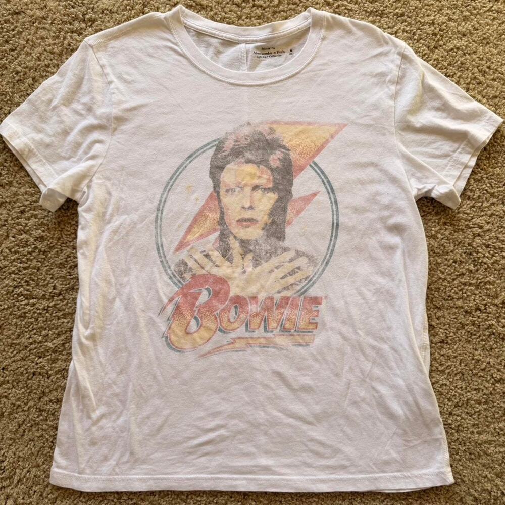 Abercrombie fitch white david medium